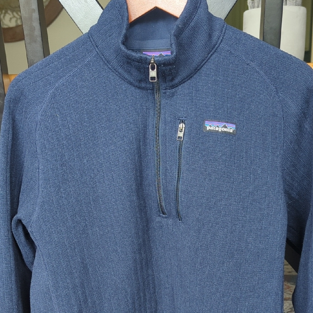 Patagonia Deep Blue Half-Zip Fleece